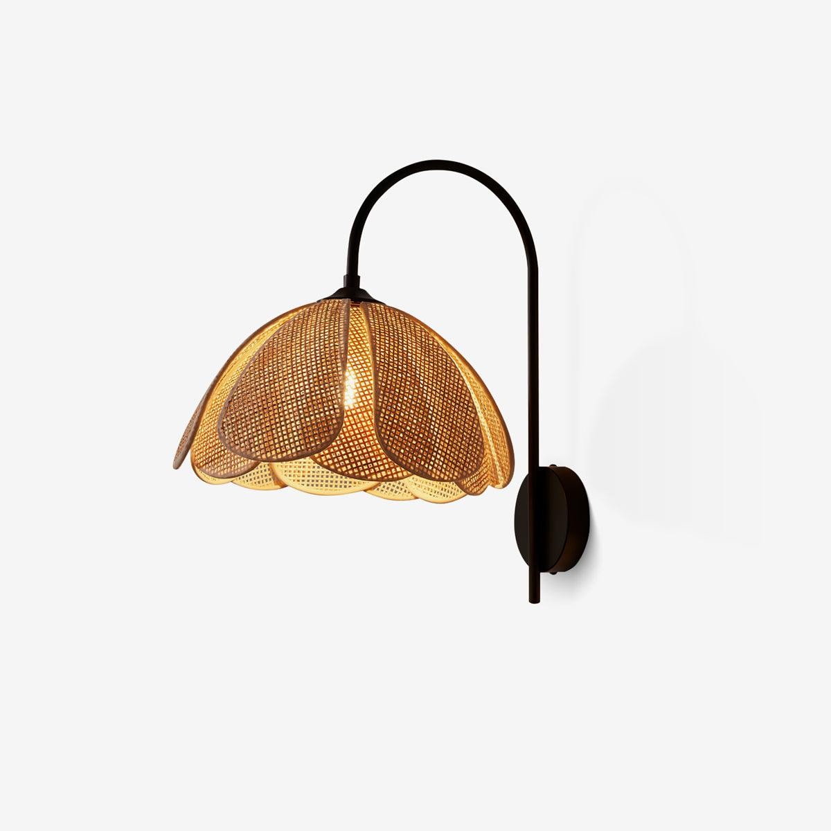 Rattan Petal Wall Lamp M512