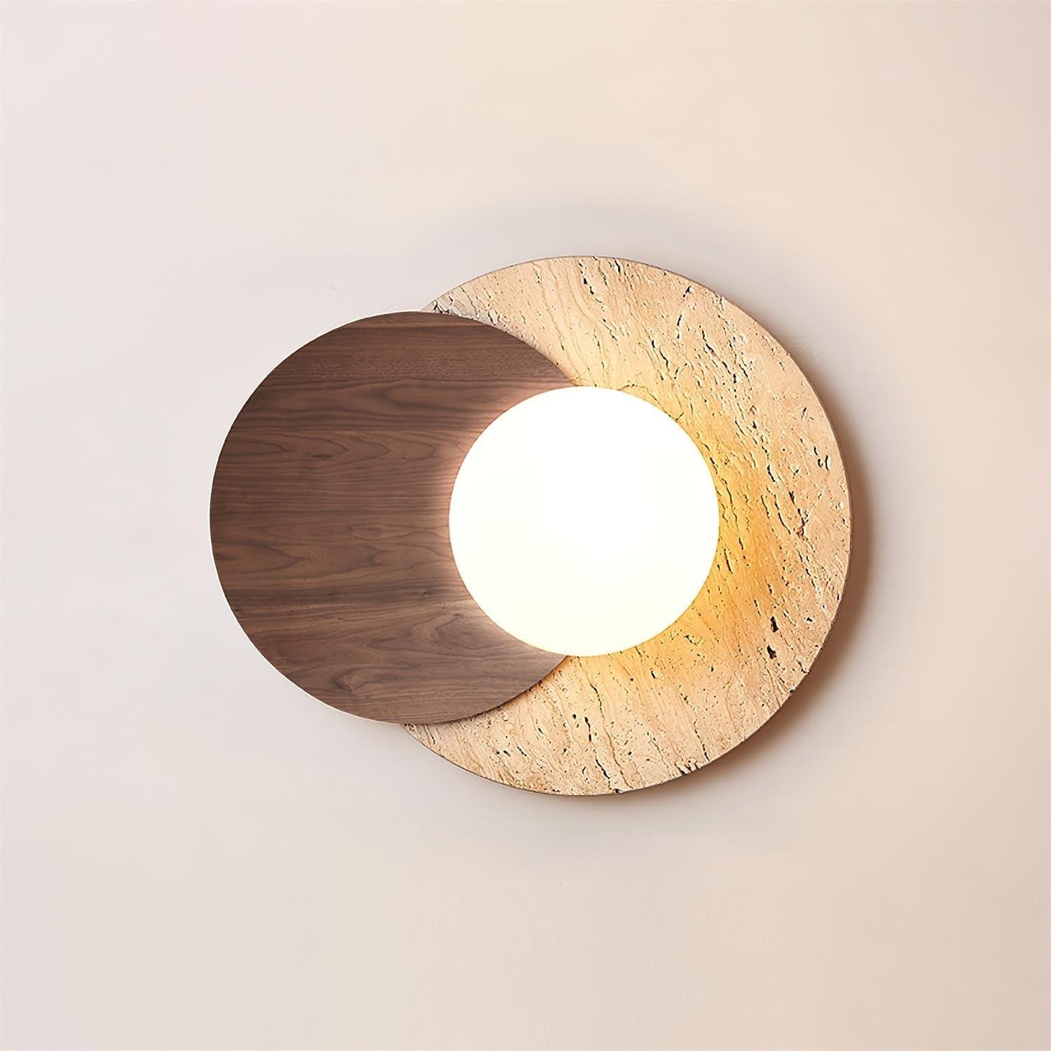 Wabi-sabi Eclipse Plug-In Wall Lamp M439