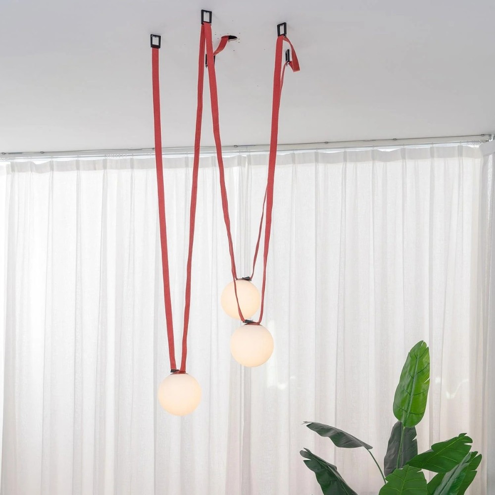 Flexible Belt-Style Pendant Lamp for Customizable Ambient Light S241