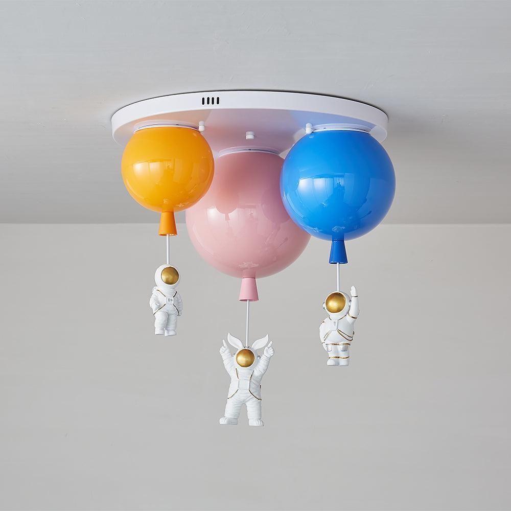 Astronaut Glossy Balloon Ceiling Lamp M390