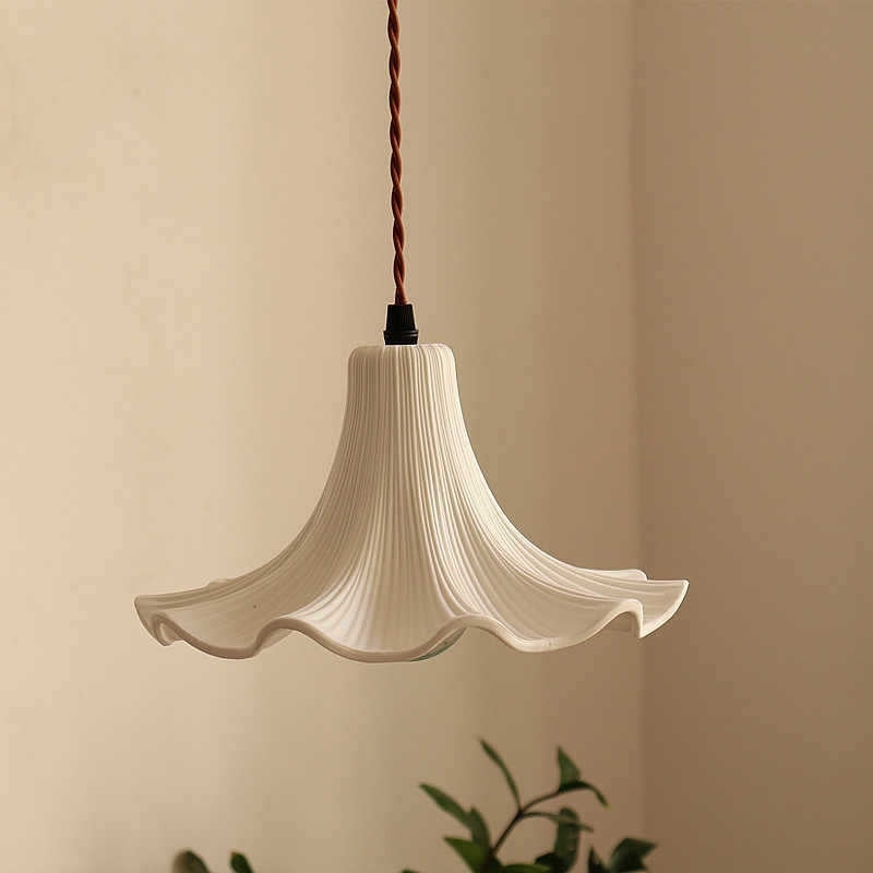Petalis Charm French Petal Ceramic Pendant Light T2177