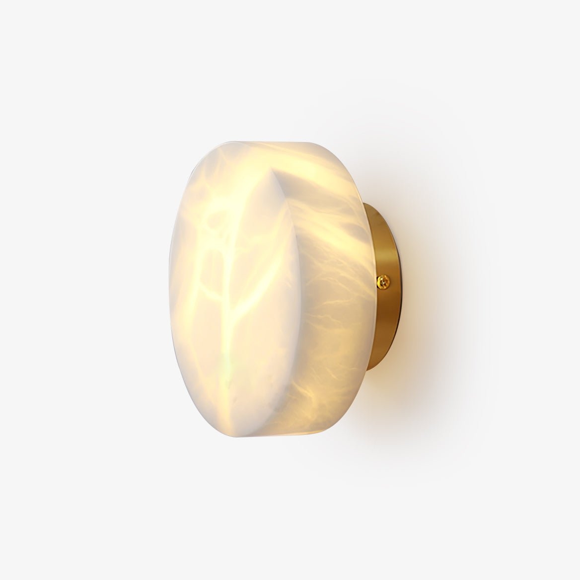 Cylindrical Alabaster Wall Light T1623