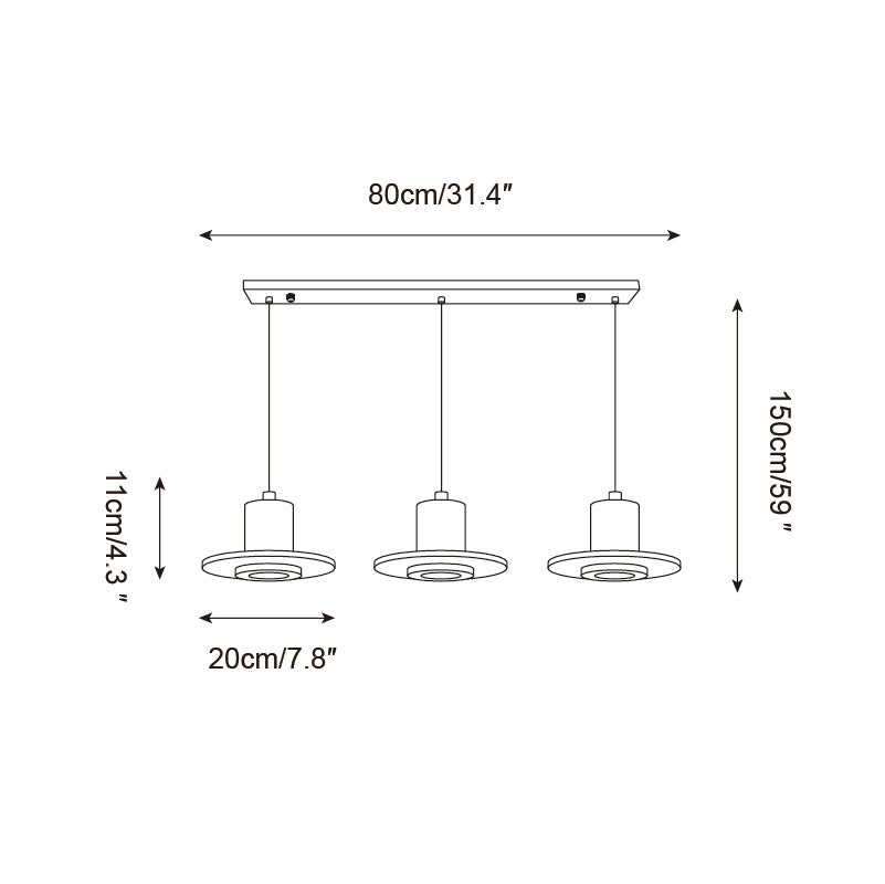 Kalea Pendant Lamp T1296
