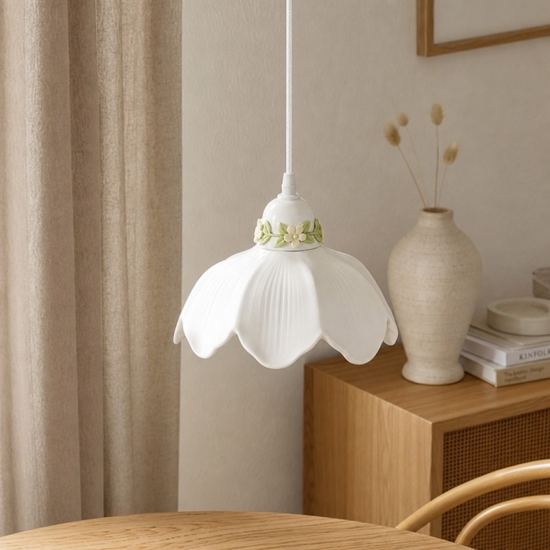 Cazelle Flower Pendant Lamp - Romantic Lighting for Bedroom T2262
