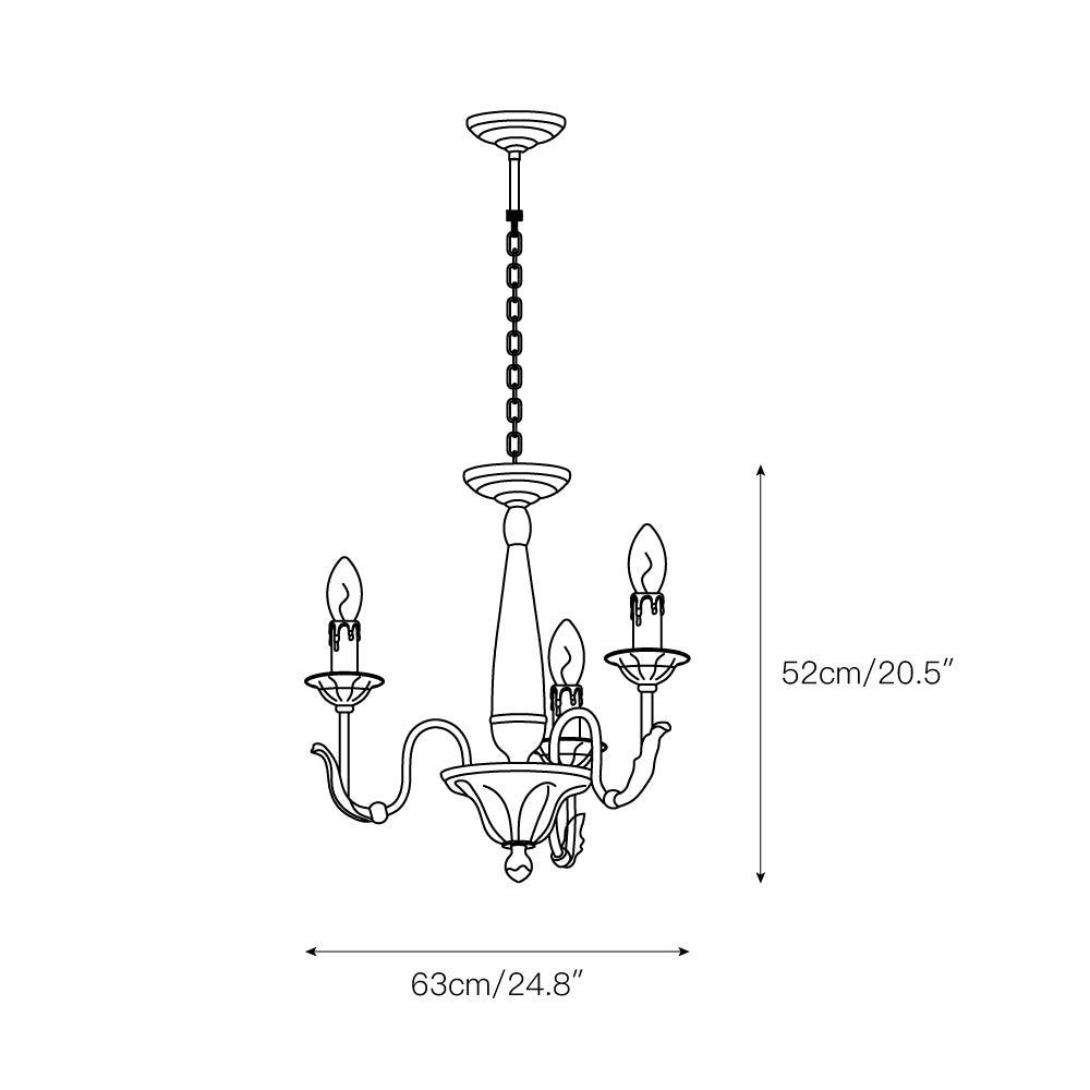 Polina Chandelier T1794