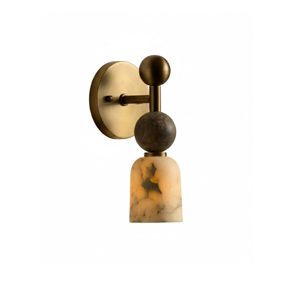 Flume Alabaster Wall Lamp T1989