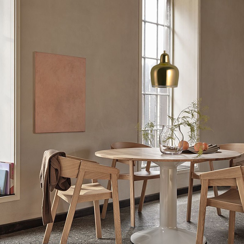 Golden Bell Pendant Lamp