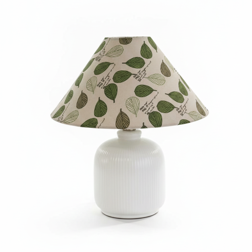 Evergreen Floral Table Lamp T1551