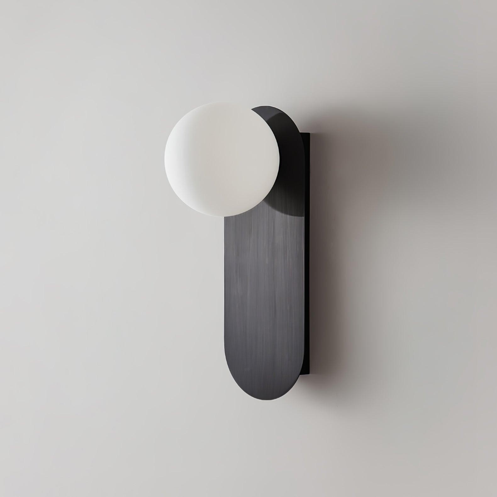 Modern Glass Base Sconce M280