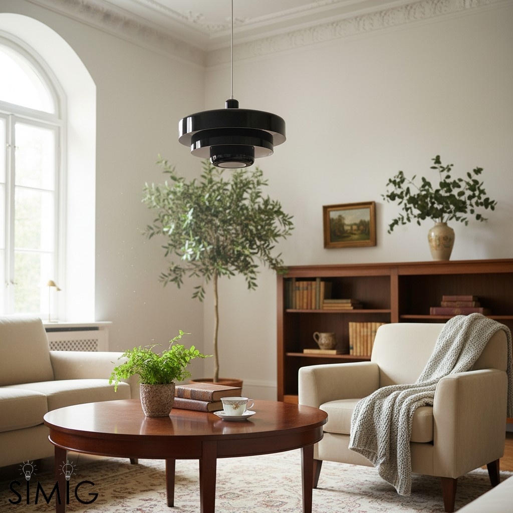 Triple Layer Disc Macaron Cake Pendant Lamp S103