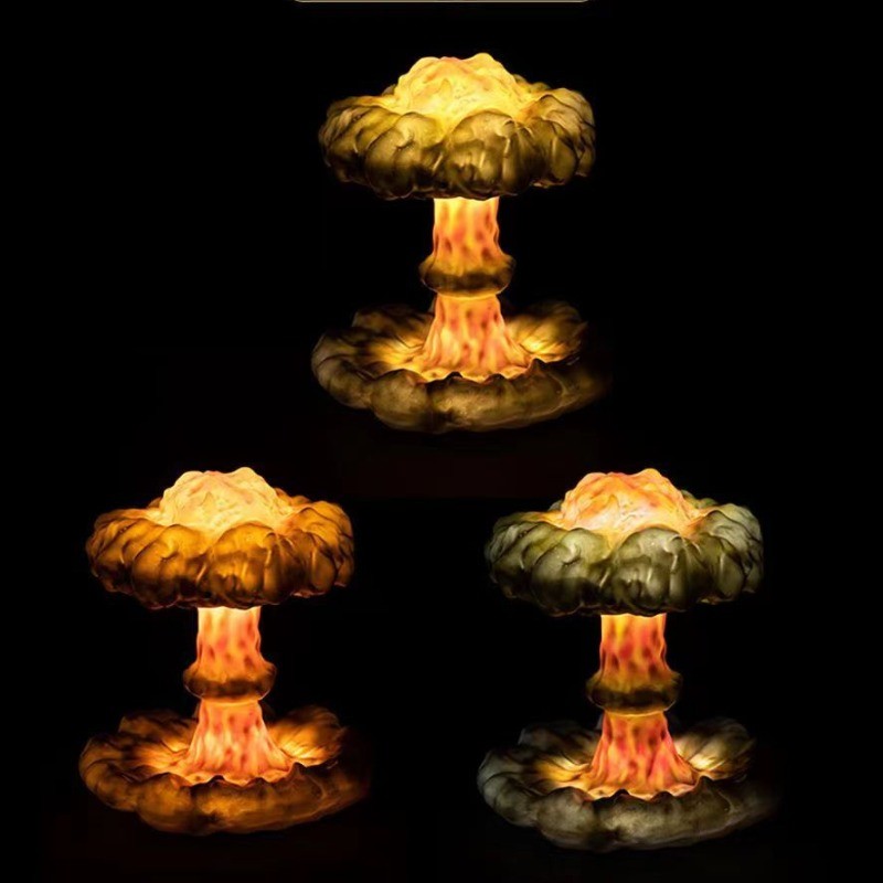 Creative 3D Printed Airplane Fire Dragon Table Lamp M585