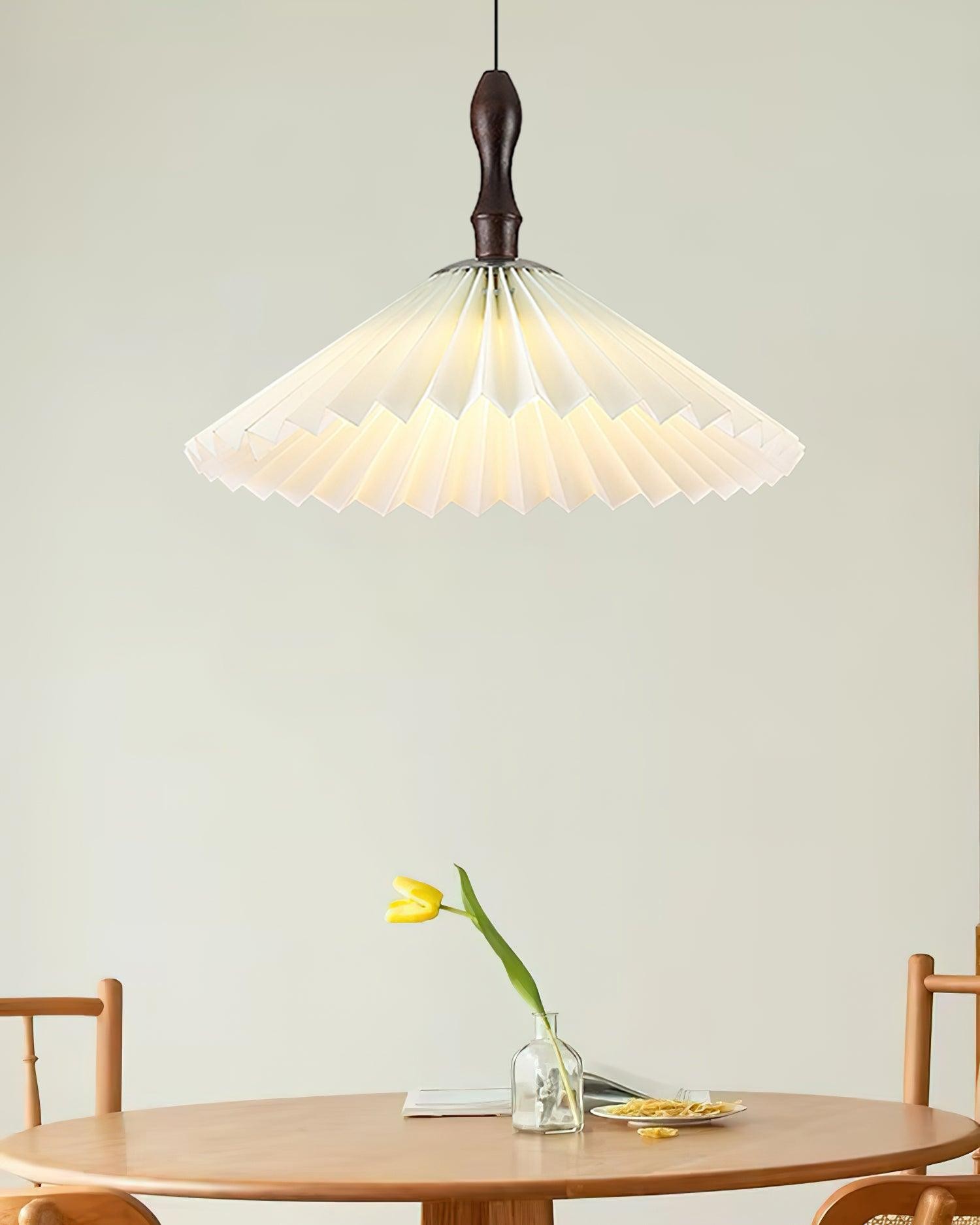 Simple White Flower Paper Pendant Lamp M552