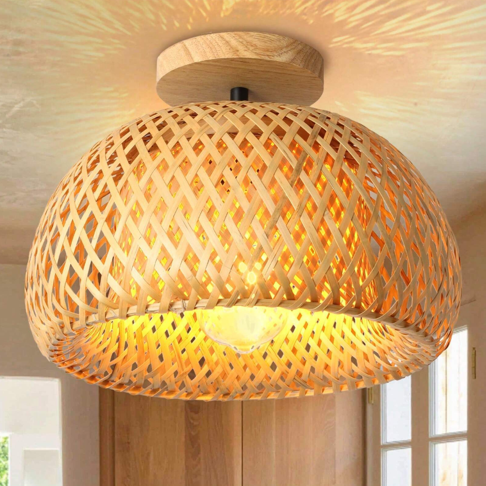 The Luminous Refuge Bamboo Ceiling Light T2093