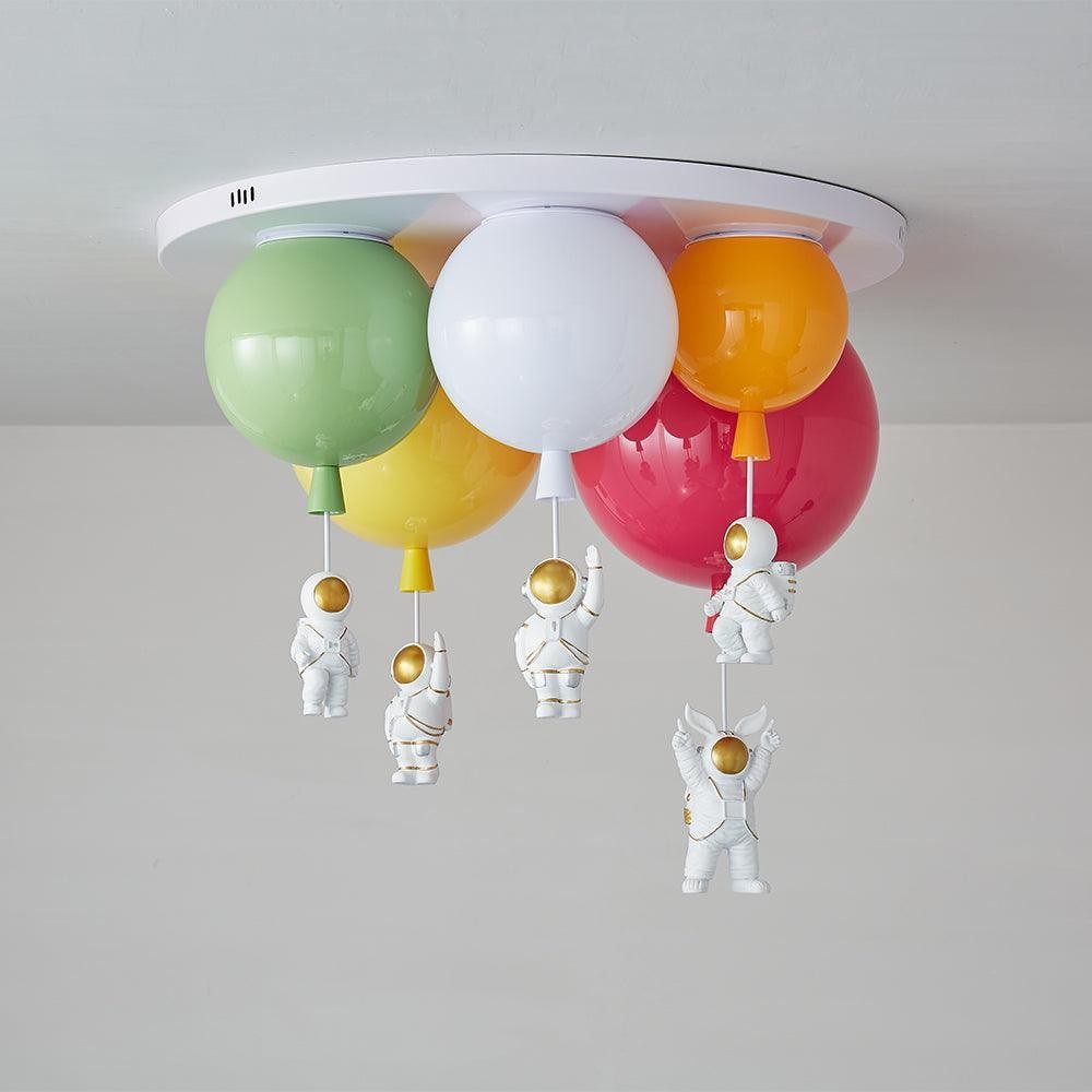 Astronaut Glossy Balloon Ceiling Lamp M390
