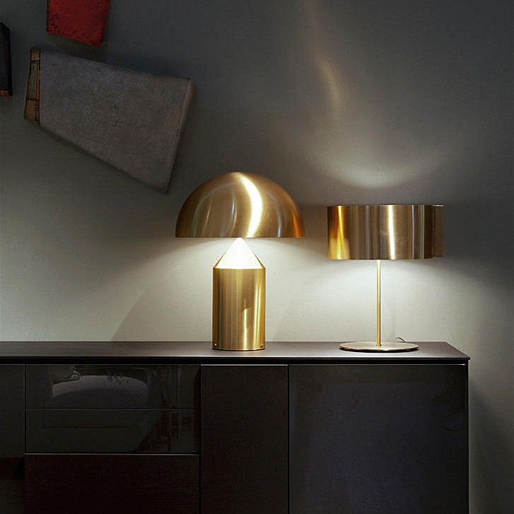 HaloVell Table Lamp Sculptural Dome - Modern Bedroom Lighting