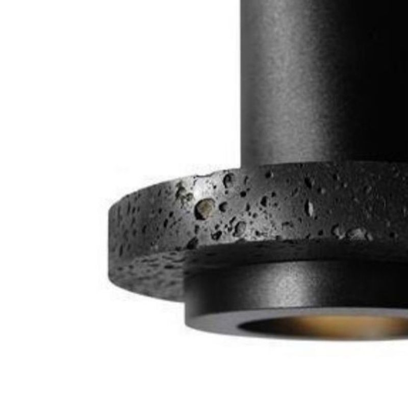 Retro Black Hole Stone Pendant Lamp G73