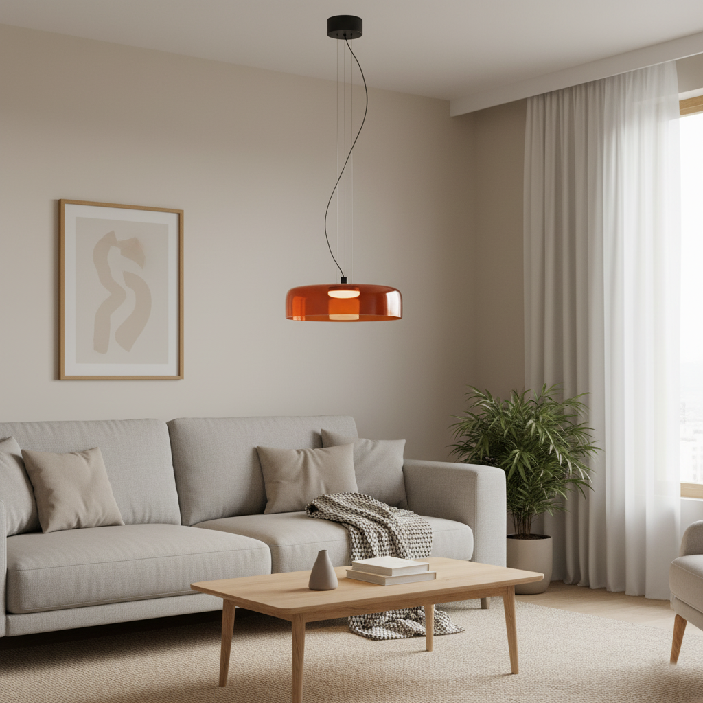 Nordic Celestial Glass Pendant Light T2132