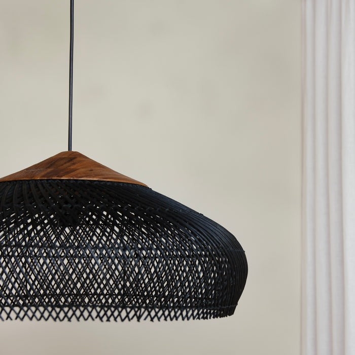 Retro Bohemian Rattan Pendant Light T2060