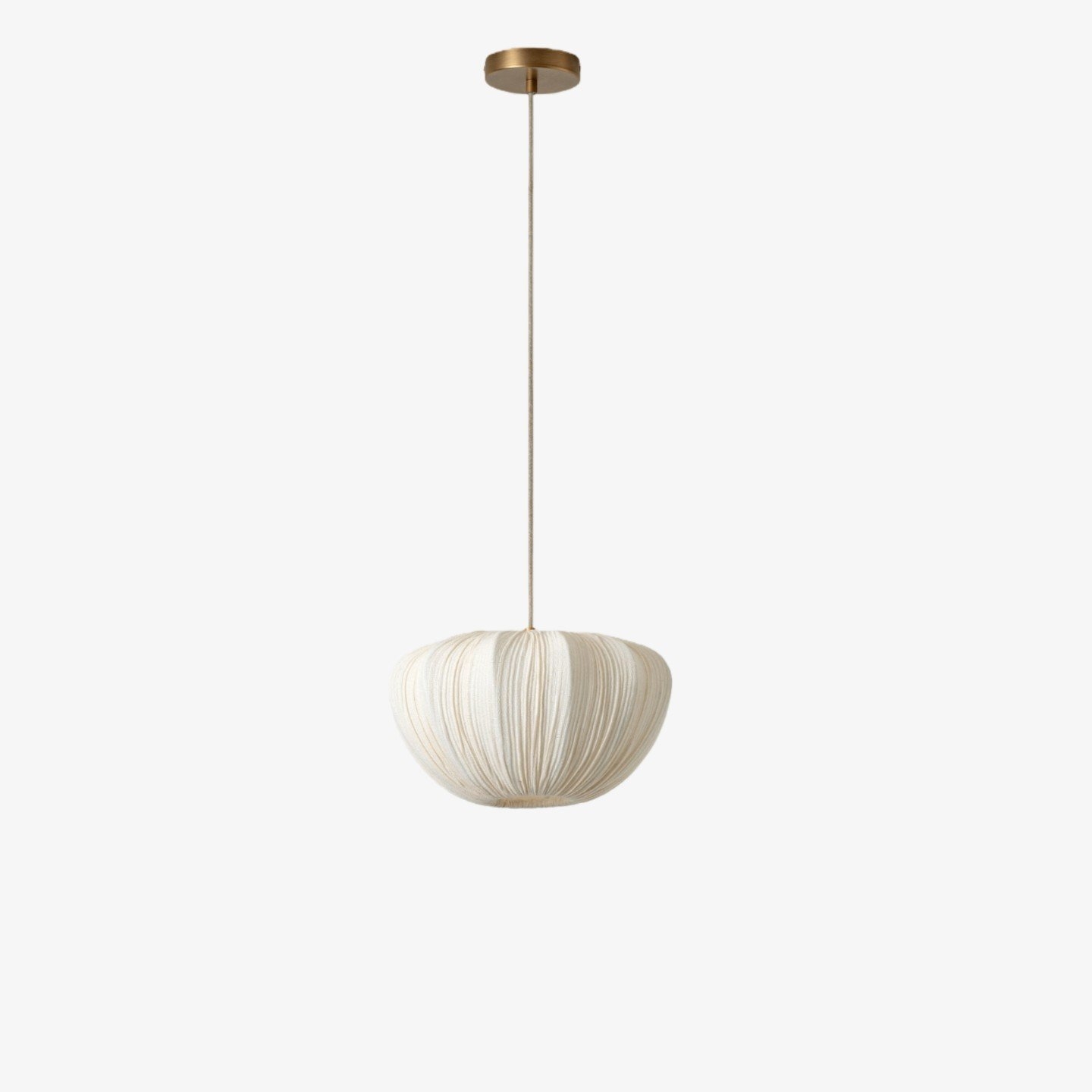 Linbron Soft Linen Shade Pendant - Elegant Light for Living T477