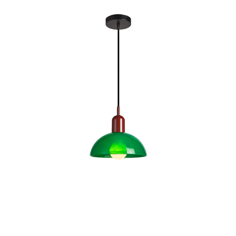 Aurora Nordic Colorful Bowl Pendant Light T2040