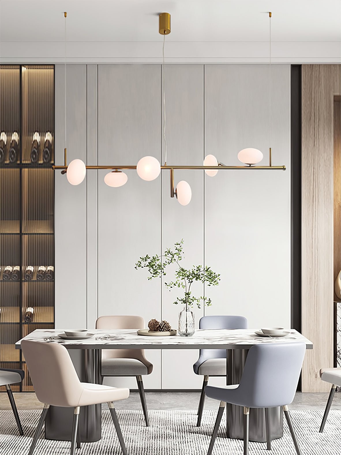 Sphere Balance Cosmic Chandelier M409