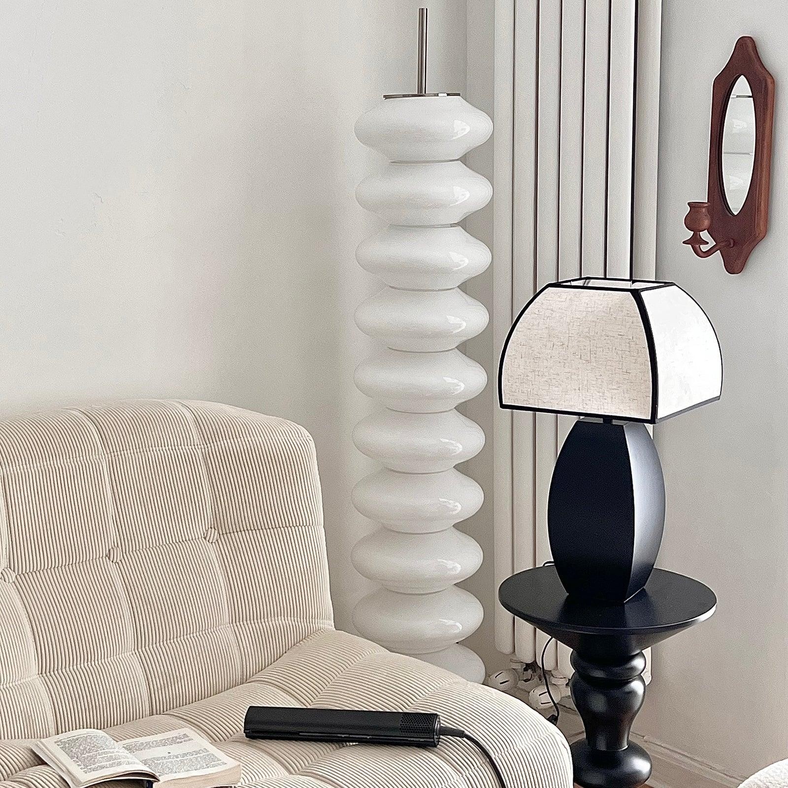 Retro Metal Mushroom Fabric Table Lamp M446