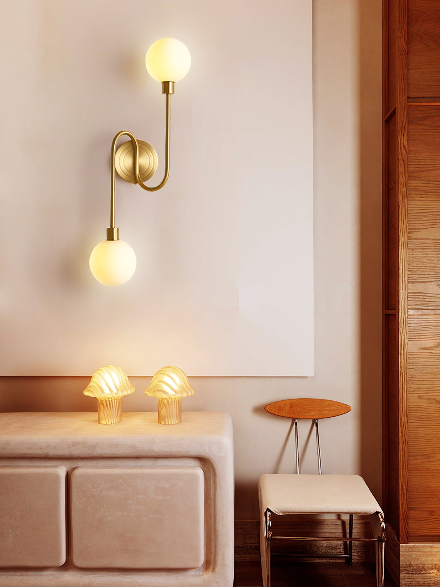 Holten Brass Armed Sconce T1633