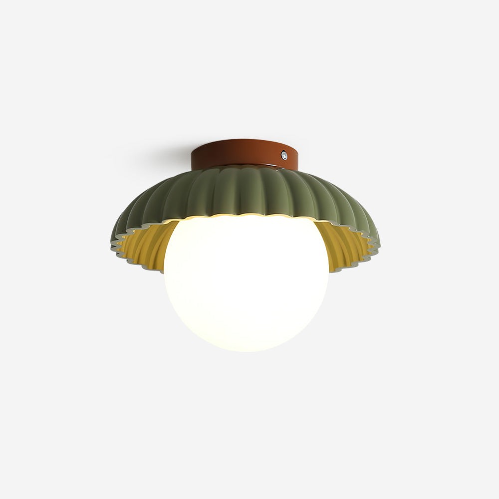 Alien Cream Glass Ceiling Light - Modern Nordic Ceiling Fixture M77