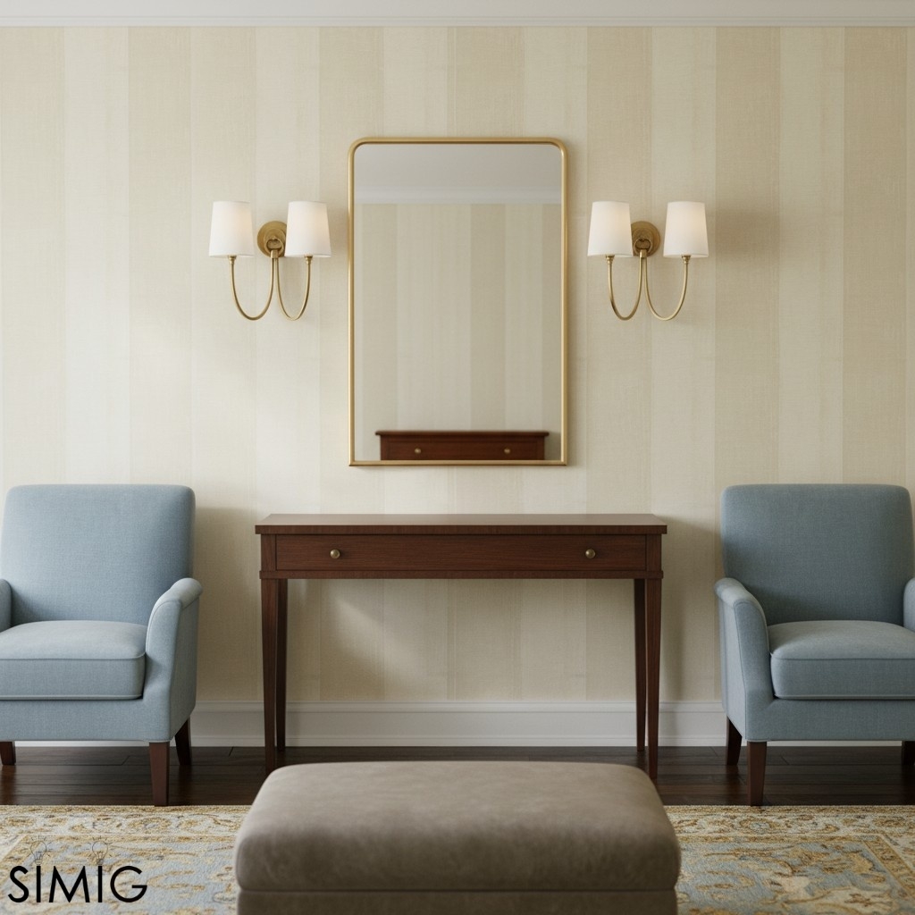 Roven Double Wall Sconce - Classic Style Lighting for Bedroom T657
