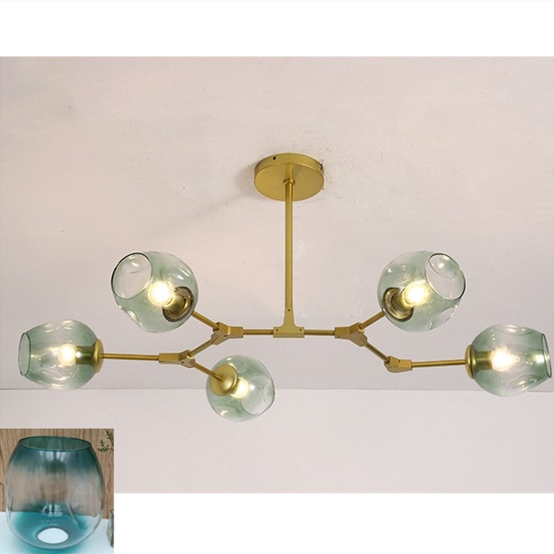 Branching Bubble Chandelier