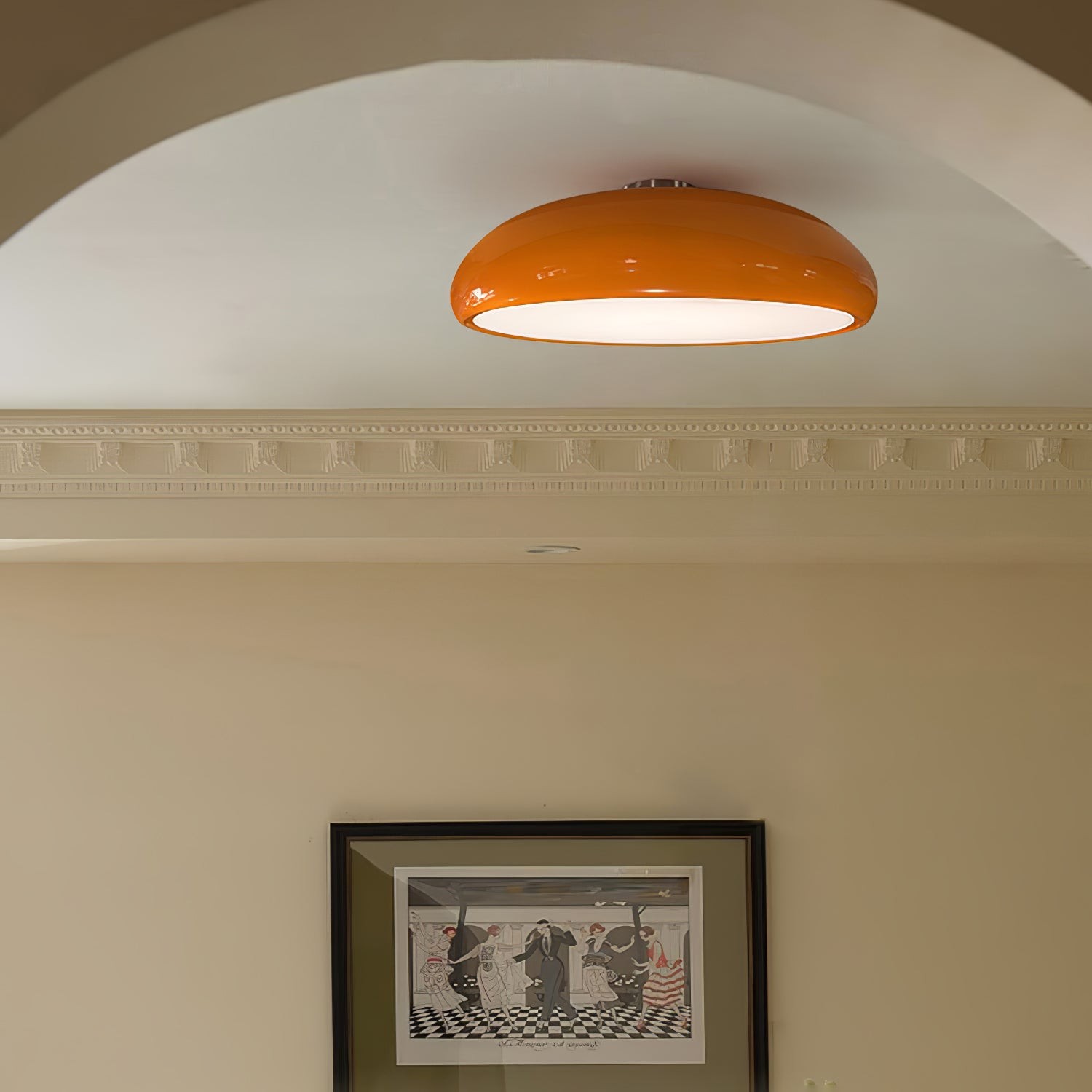 Space Orange Ceiling Lamp M430