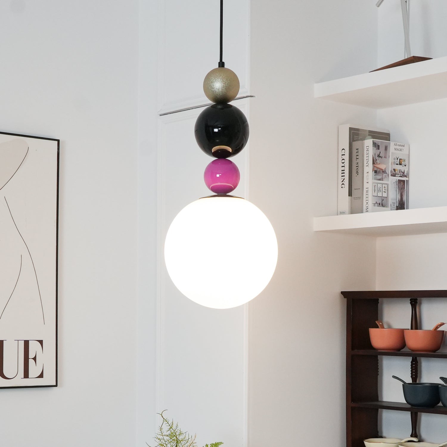 Modern Gourd Ball Pendant Lamp M227