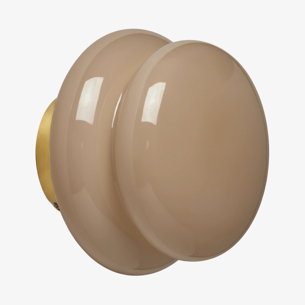 Orra Opaline Glass Wall Sconce - Classic Ambient Light for Hallway T423