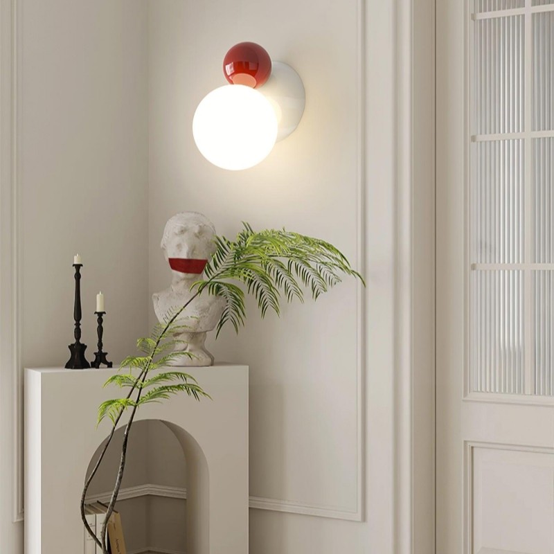Macaron Globe Metal Wall Light Ceiling Light M124
