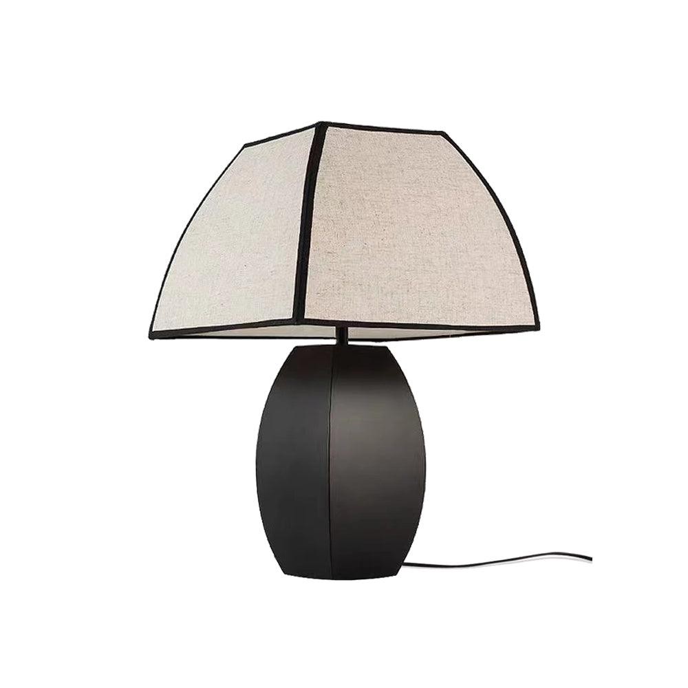 Retro Metal Mushroom Fabric Table Lamp M446