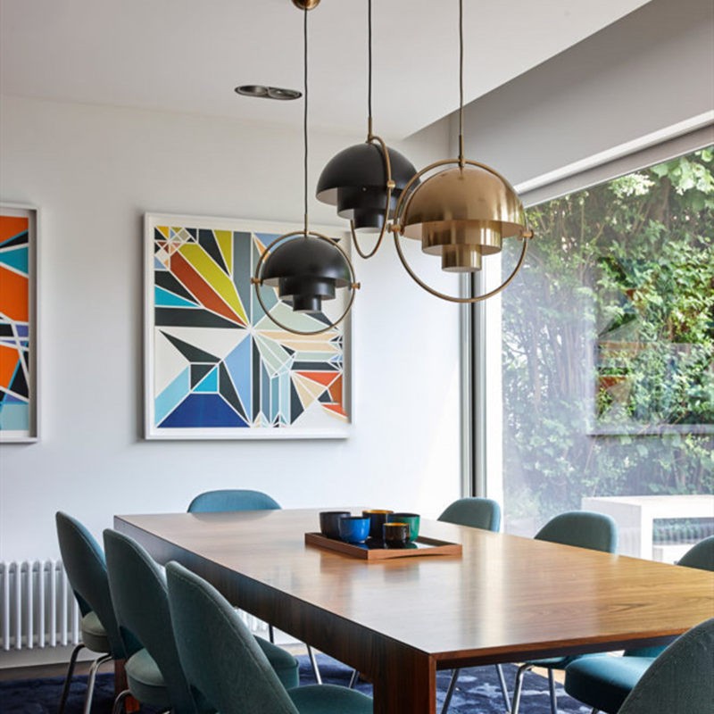 Multiva Pendant Light - Modern Metal Design for Living Room