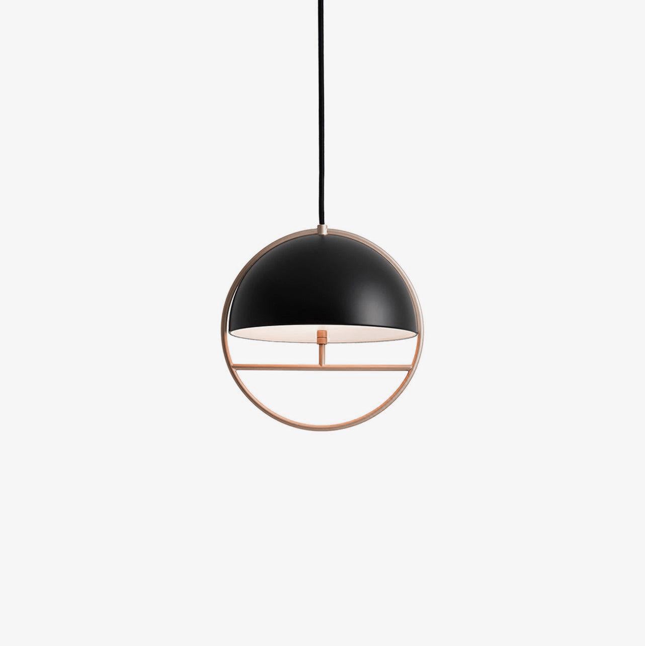Nordic Hemispherical Ring Metal Pendant Lamp M448