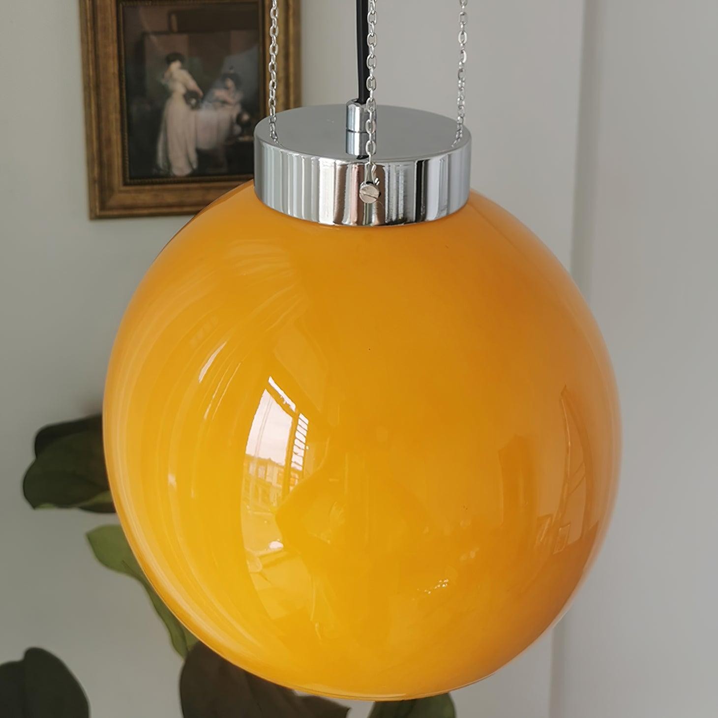 Vintage Bauhaus Creative Hemispherical Pendant Light M540