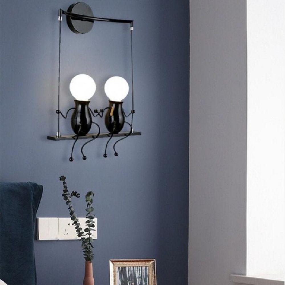 Cartoon Robot Wall Light