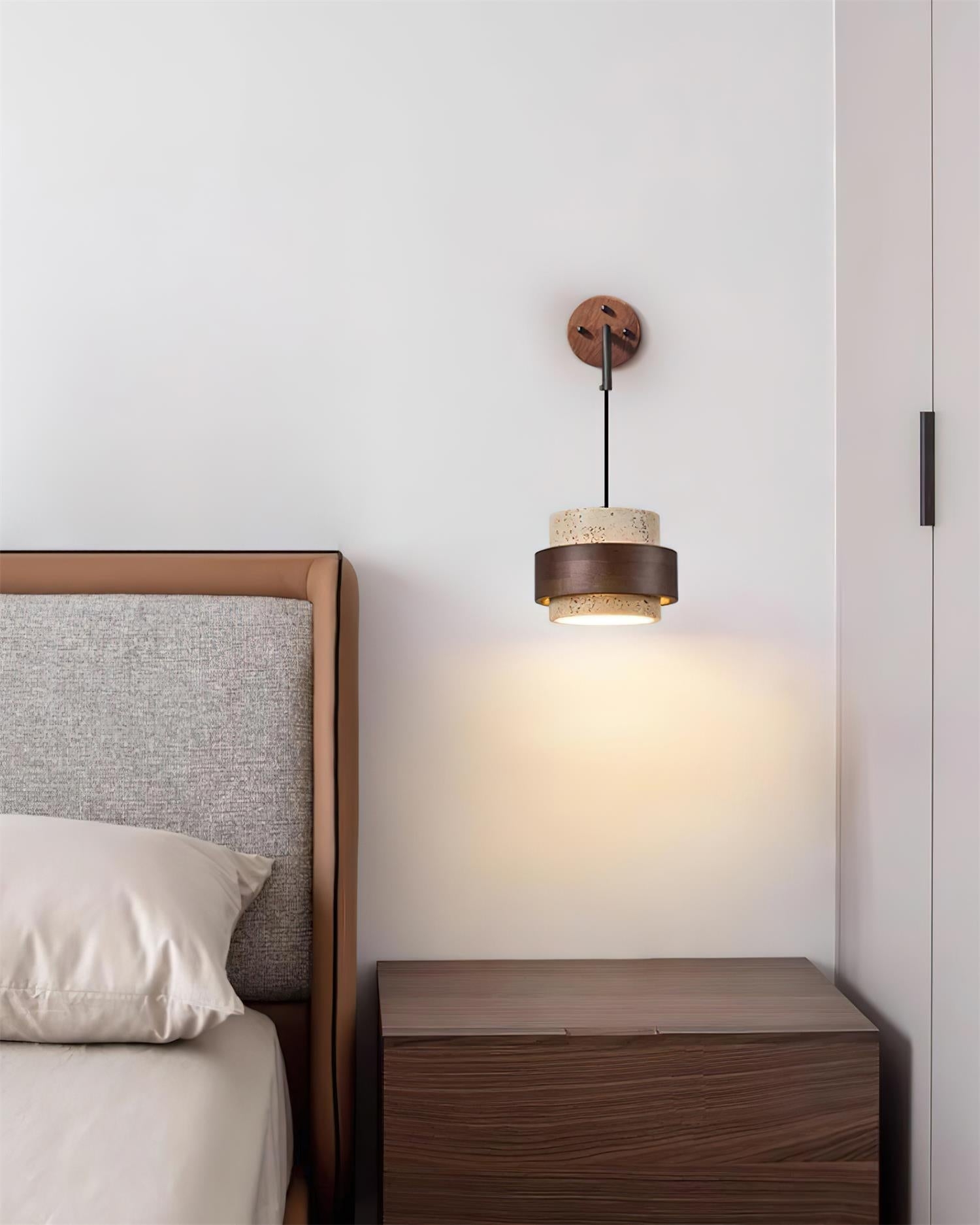 Cole Travertine Wall Lamp T1294