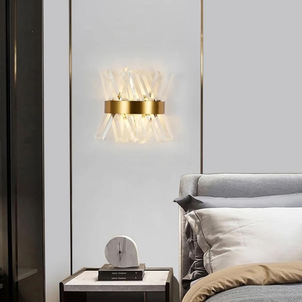 Modern Luxury Crystall Bedside Wall Light G41