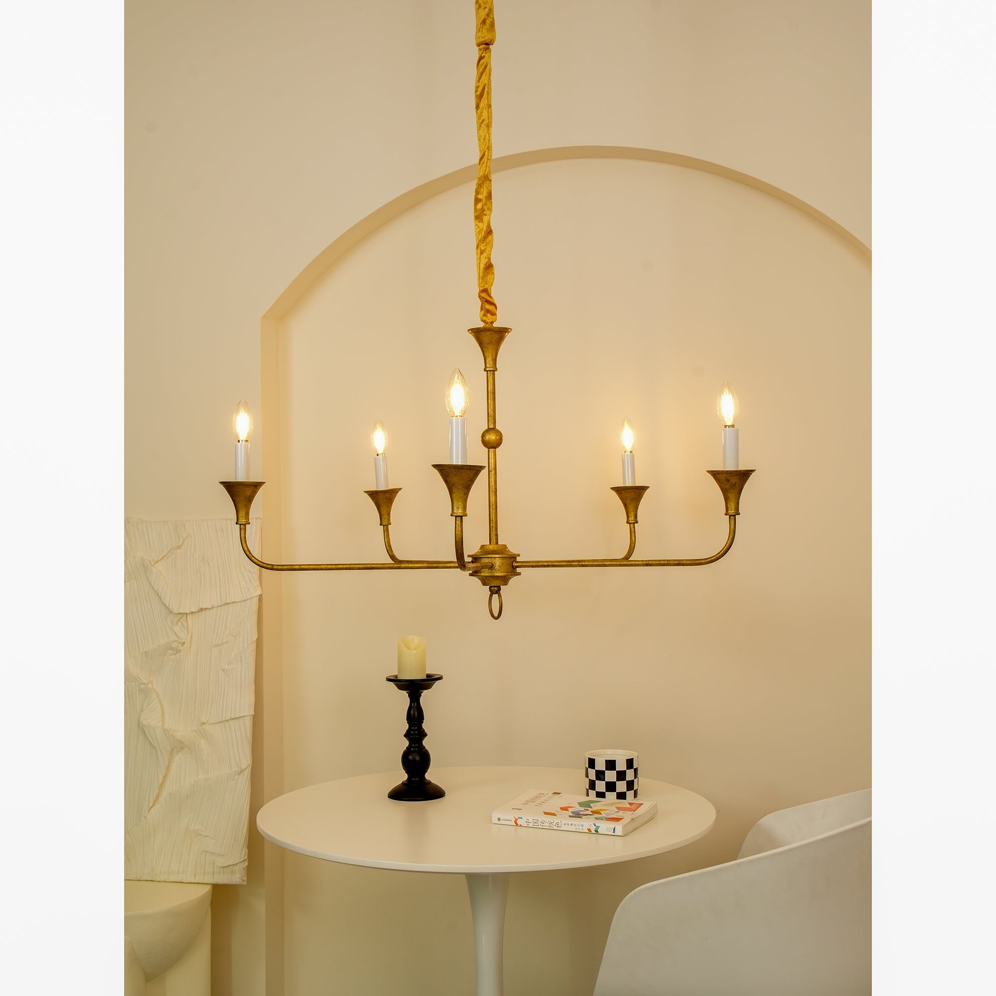 Mid Century Vintage Chandelier M26