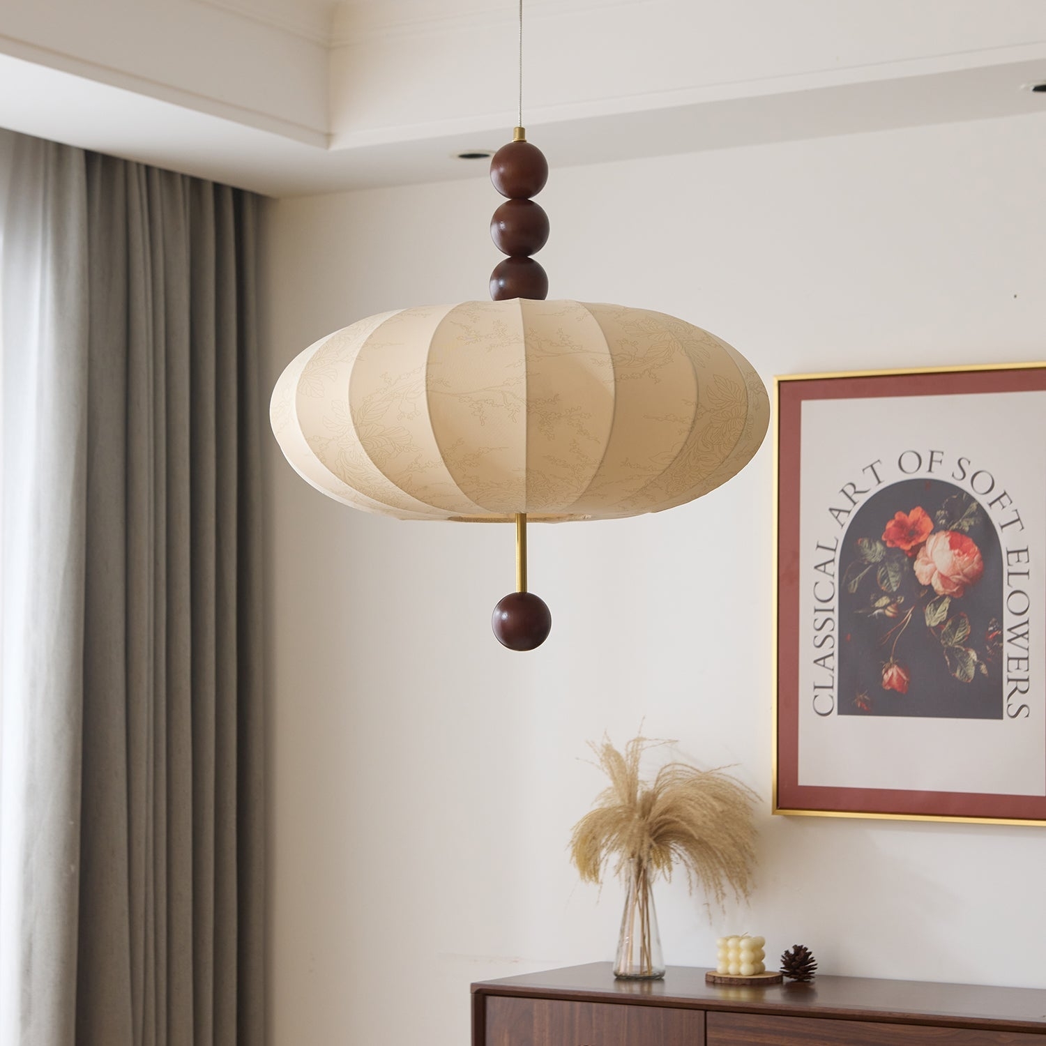 Adelaide Fabric Pendant Light T1574