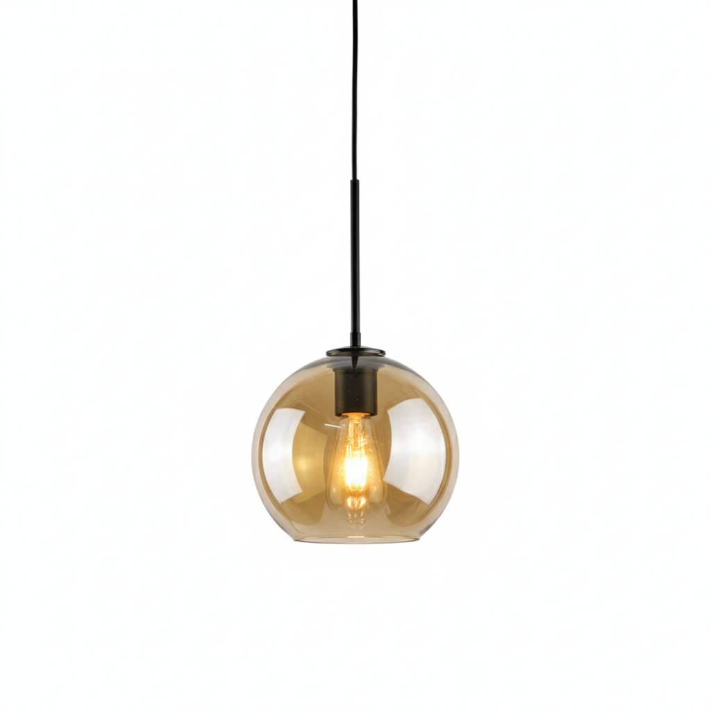 Solara Nordic Spherical Glass Pendant Light T2167