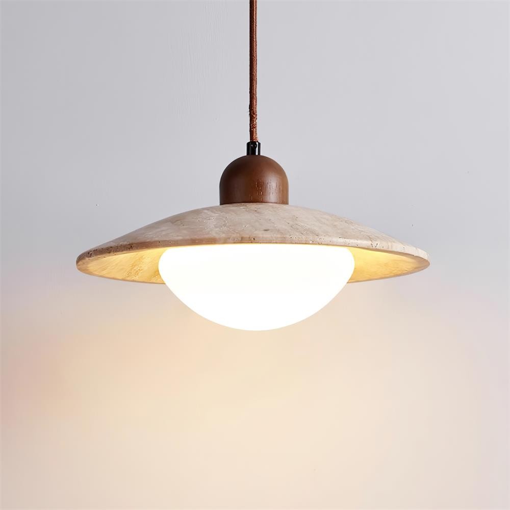Wood Retro Wabi-Sabi Style Pendant Lamp M180