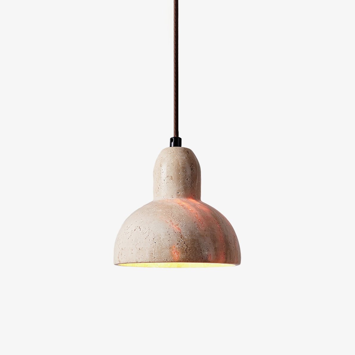 Wabi-Sabi Style Creative Travertine Pendant Light M502