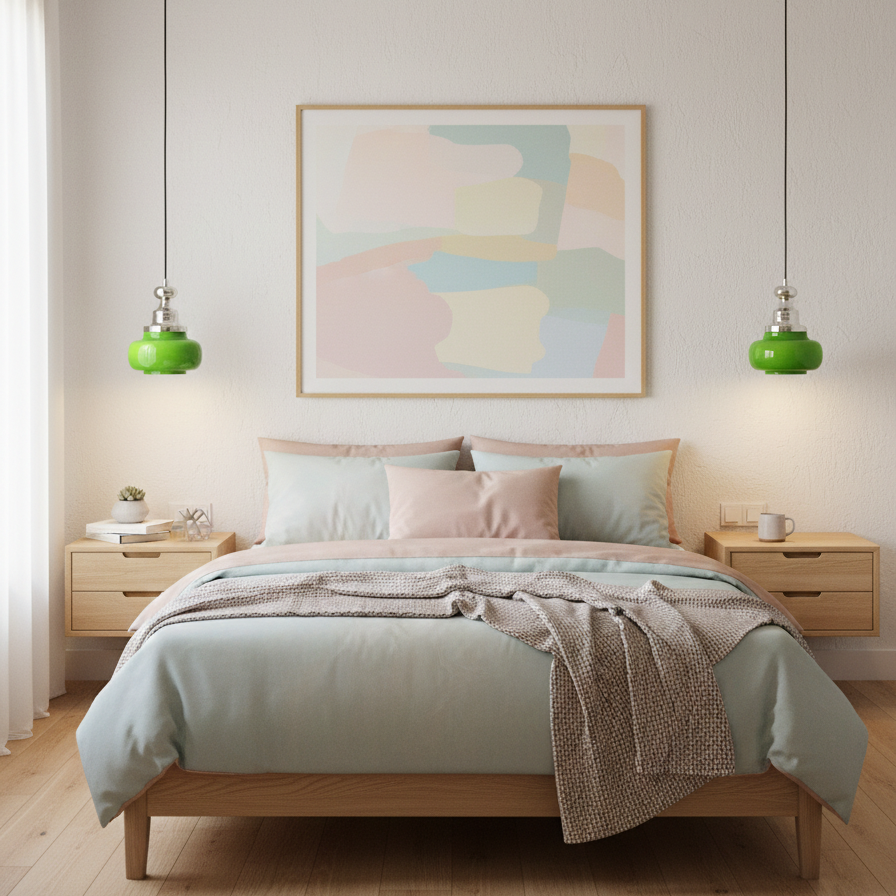 Jade Pulse Pendant Lamp T1563