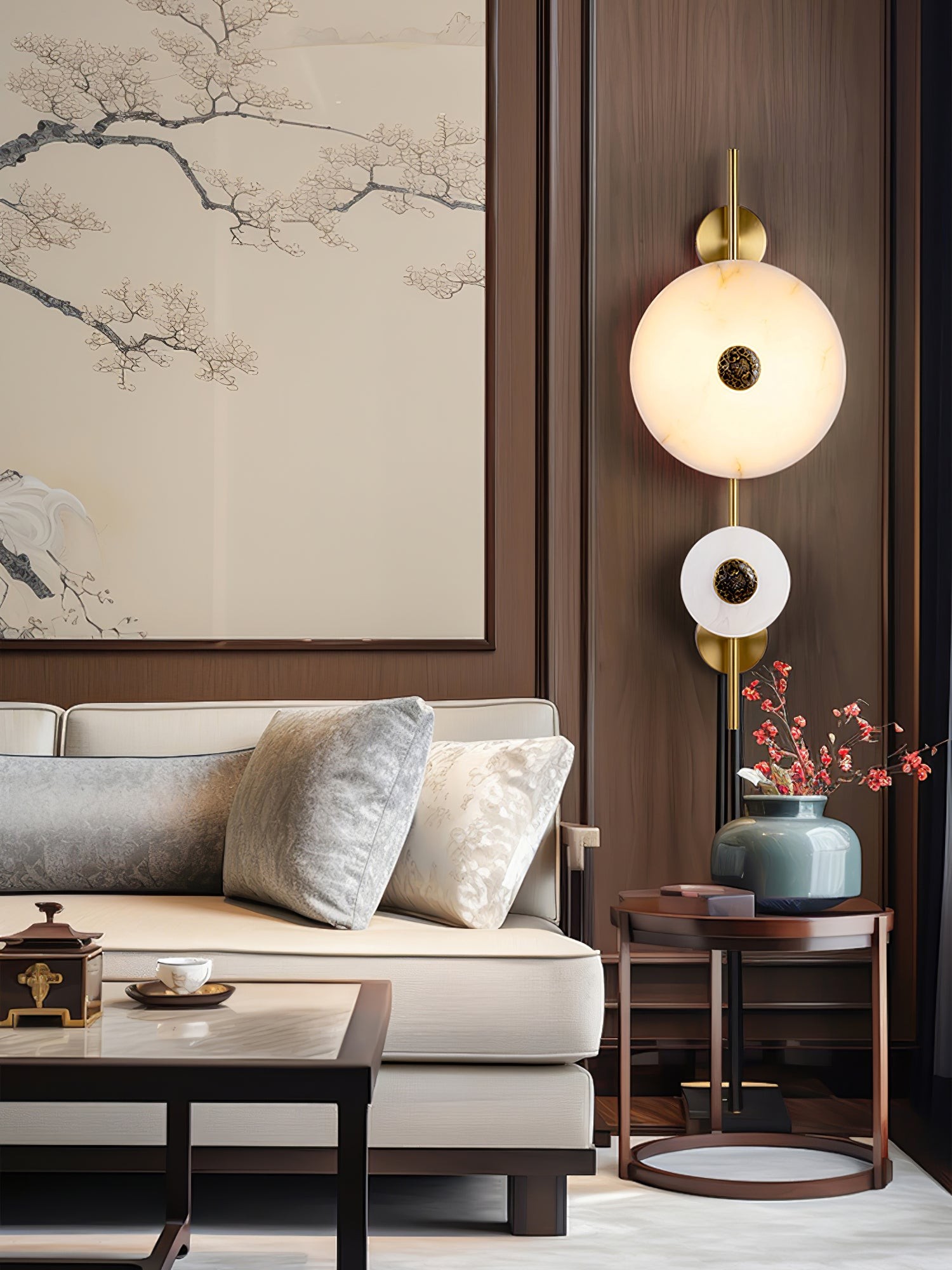 Light Luxury Disc-Shaped Wall Lamp M580
