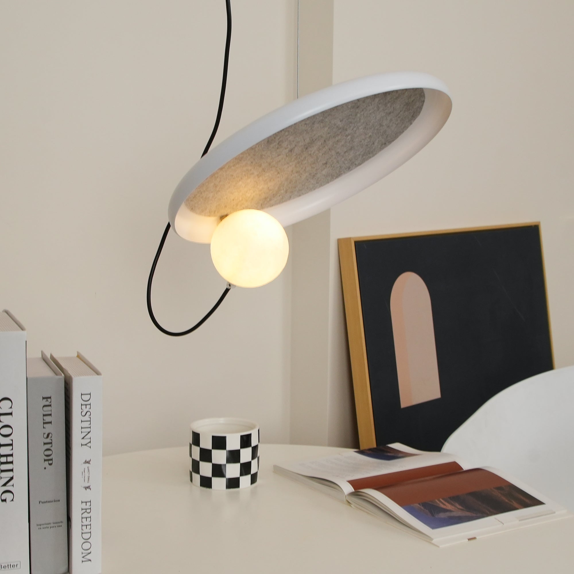 Acoustic Disc Pendant Lamp T1672