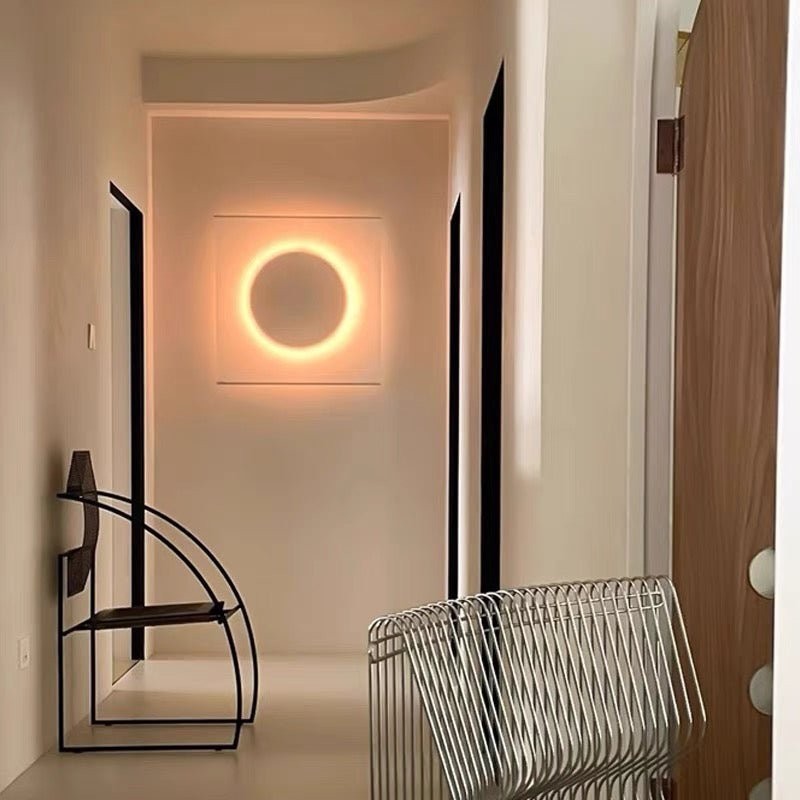 Modern Simple Plug-In Round Wall Lamp G54